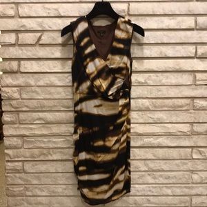 - ANN TAYLOR ANIMAL PRINT DRESS